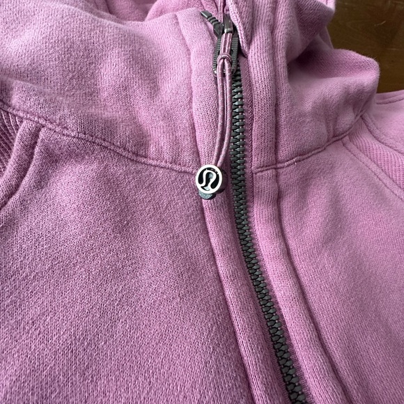 Lululemon Athletica Pink Fleece Pullover - Picture 2 of 3